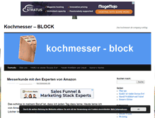 Tablet Screenshot of block.kochmesser.de